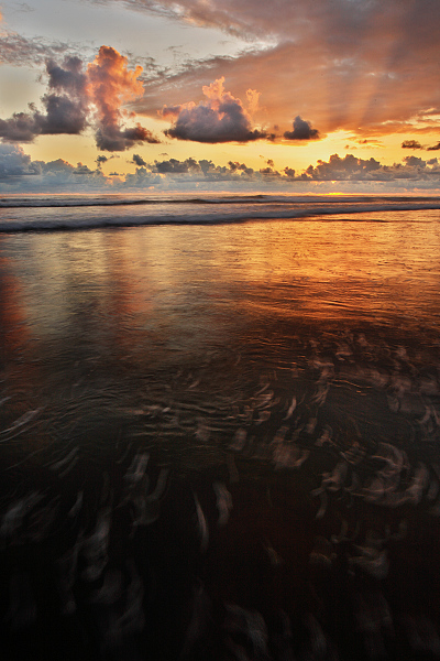 Pobřeží oceánu, Dominical, Kostarika