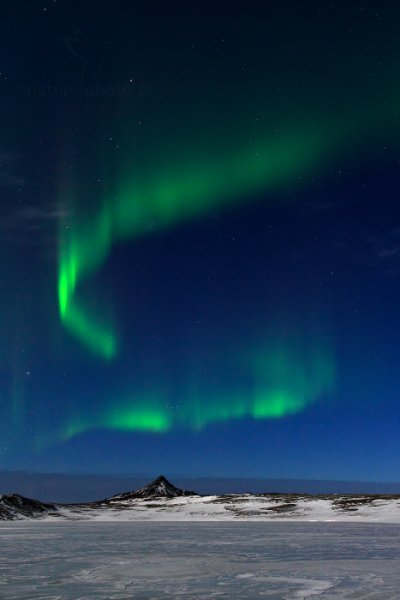 Polární záře,  Baulárvallavant, Vatnaleið, Island, Autor: Ondřej Prosický | NaturePhoto.cz, Model: Canon EOS 5D Mark II, Objektiv: Canon EF 24mm f/1.4 II L USM, Ohnisková vzdálenost (EQ35mm): 24 mm, stativ Gitzo, Clona: 4.5, Doba expozice: 10.0 s, ISO: 1000, Kompenzace expozice: 0, Blesk: Ne, Vytvořeno: 26. března 2013 2:20:07, Baulárvallavant, Vatnaleið (Island)