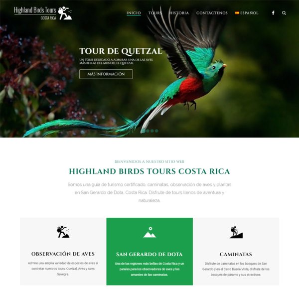 Hightland Birds Tours Costa Rica (2017)