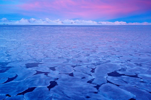 Land of ice, Svalbard, Norway