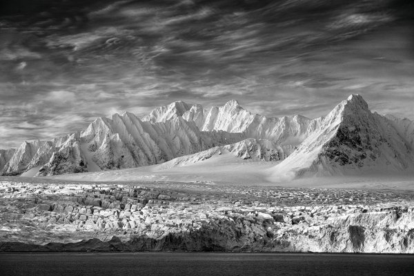 Land of ice, Svalbard, Norway