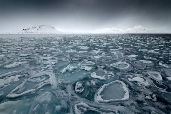 Land of ice, Svalbard, Norway