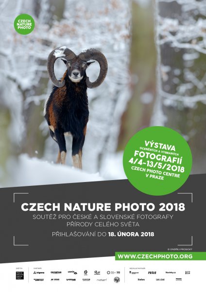 Czech Nature Photo 2018, plakát, soutěž
